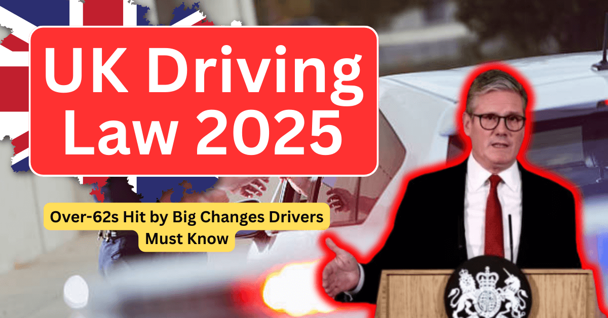 UK Driving Law 2025: Over-62s Hit by Big Changes Drivers Must Know