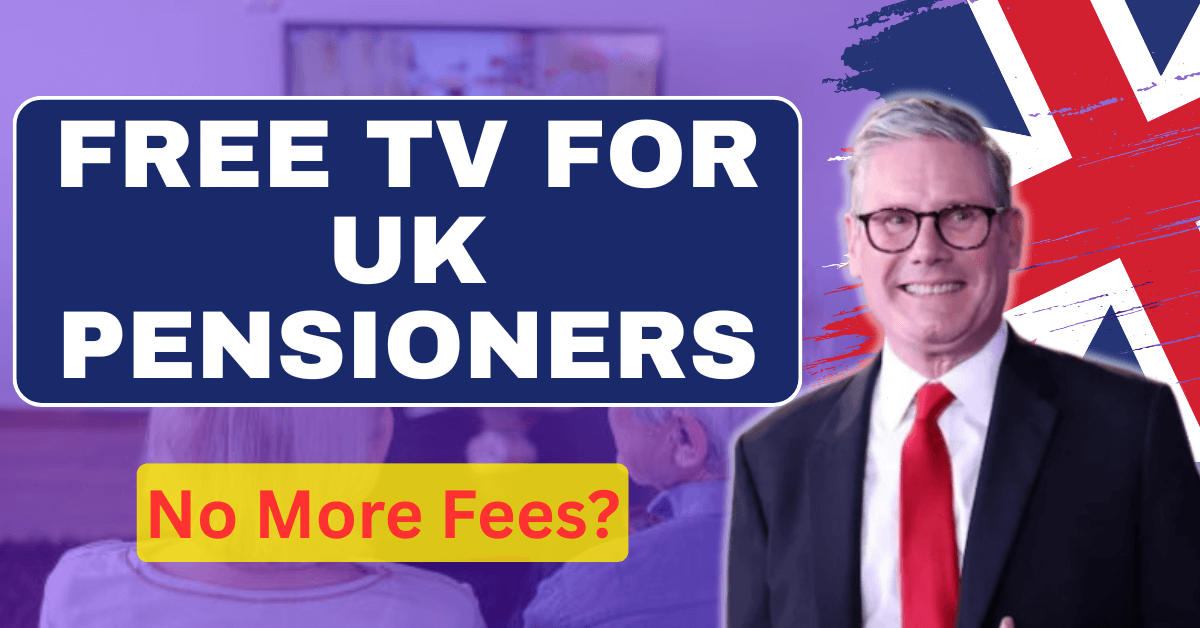 Free TV for UK Pensioners – No More Fees?